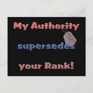 Carte Postale autoritylittoral guardblk