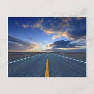 Carte Postale Autoroute le dimanche