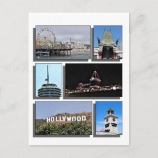 Carte Postale Autour de Los Angeles California