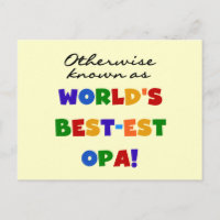 Autres T-shirts et cadeaux Opa