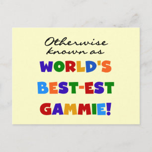Carte Postale Autres Tshirts Gammie les plus populaires