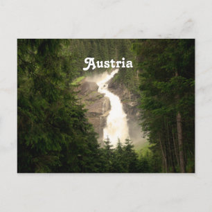 Carte Postale Autriche Cascade