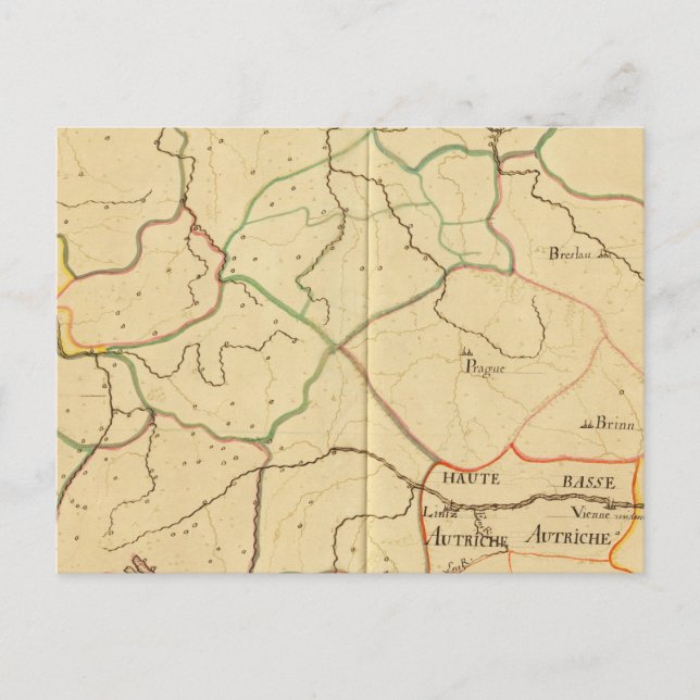 Carte Postale Autriche et République tchèque 3 (Devant)