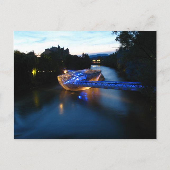 Carte Postale Autriche -  Graz - Murinsel (Devant)