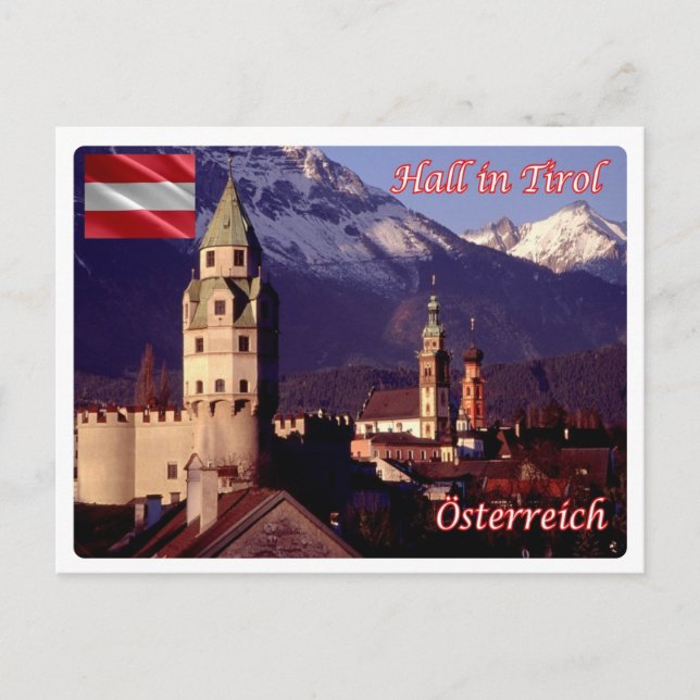 Carte Postale Autriche - Hall à Tirol - (Devant)