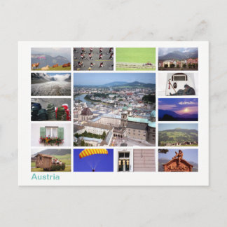 Carte Postale Autriche multi-image