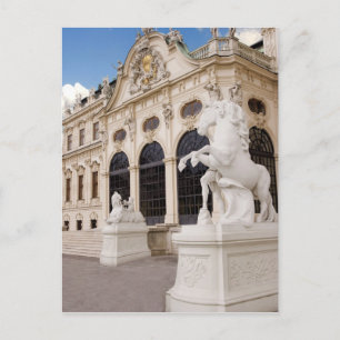 Carte Postale Autriche, Vienne, Palais du Belvédère, Haute