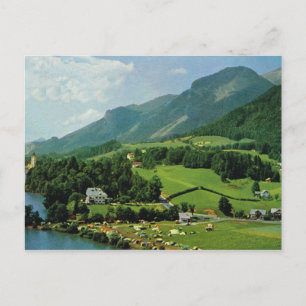 Carte Postale Autriche vintage, Appesbach, région de Salzbourg