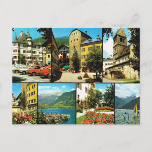 Carte Postale Autriche vintage, Berstadt, Zell am Zee, Salzbourg
