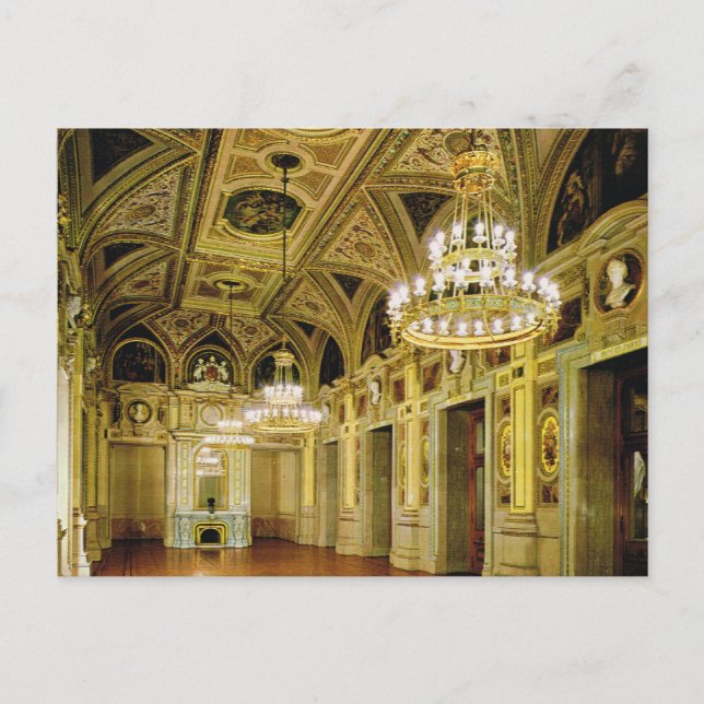 Carte Postale Autriche vintage, Wien, Opéra (Devant)