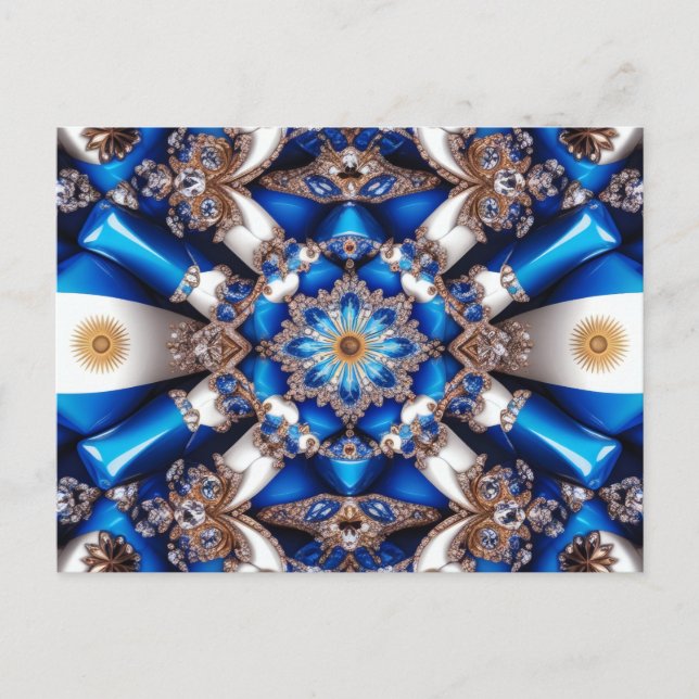 Carte postale aux couleurs argentines (Devant)