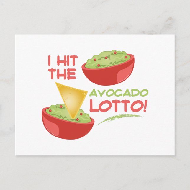 Carte Postale Avacado Lotto (Devant)