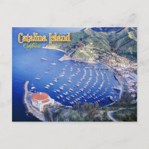 Carte Postale Avalon Bay, Catalina Island, Californie
