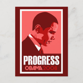 Carte postale Avancement Rouge Oabma