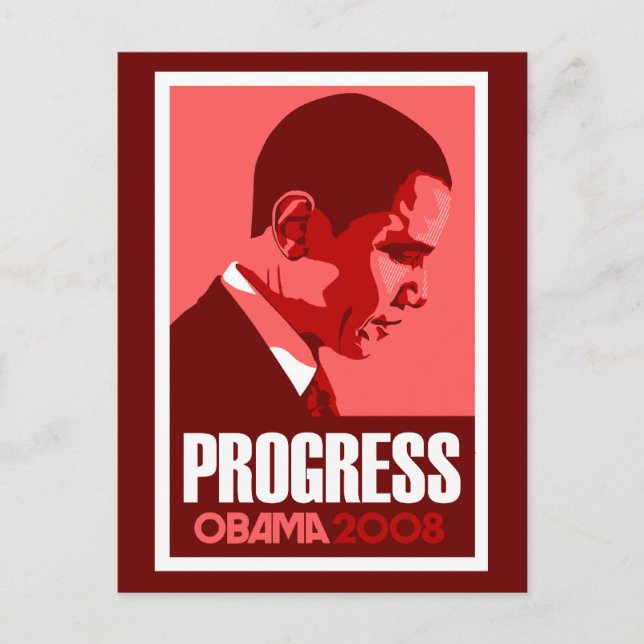 Carte postale Avancement Rouge Oabma (Devant)