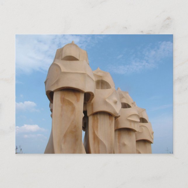 Carte Postale Avant Barcelone (Devant)