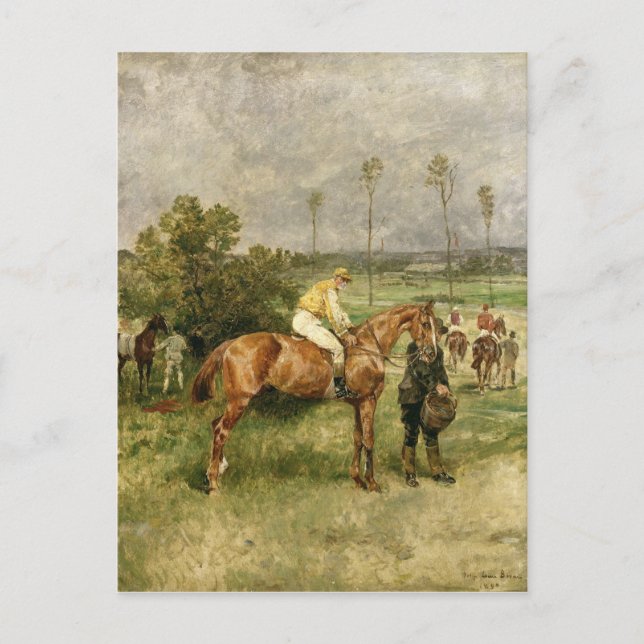 Carte Postale Avant le début, 1890 (Devant)