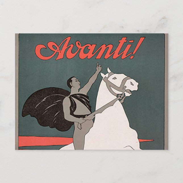 Carte Postale Avanti (Devant)
