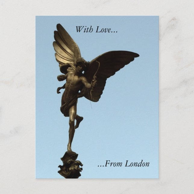 Carte Postale Avec amour de Londres (Devant)