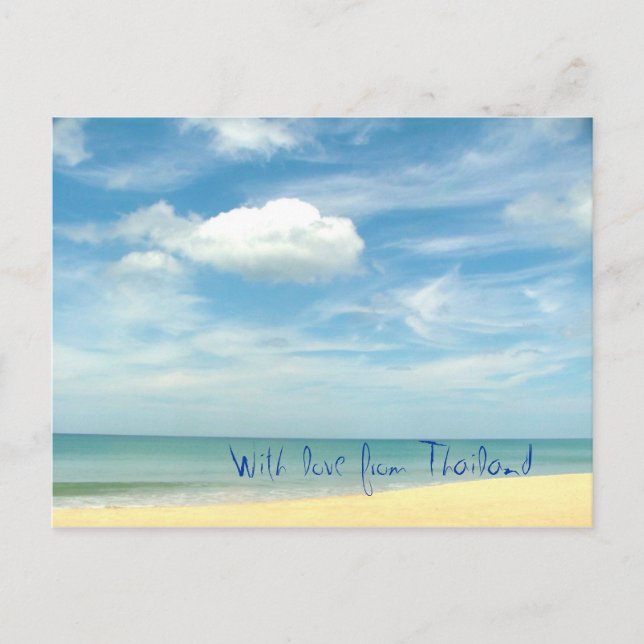 Carte Postale Avec amour de Thaïlande (Devant)