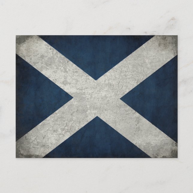 Carte postale avec Dirty Scottish Flag (Devant)