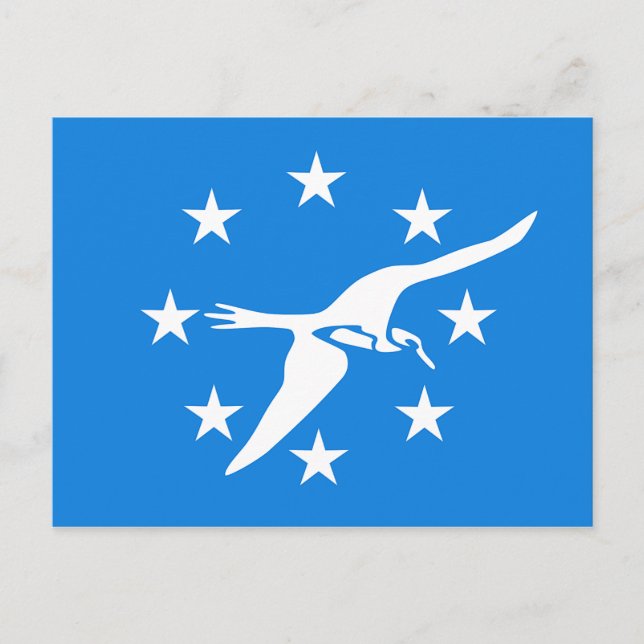 Carte postale avec Drapeau de Corpus Christi, Texa (Devant)