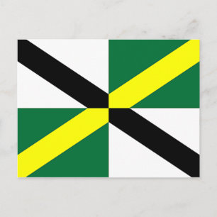 Carte postale avec Drapeau de Monterey, Californie