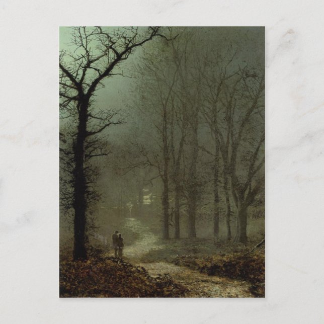 Carte Postale Avec John Atkinson Grimshaw Peinture (Devant)