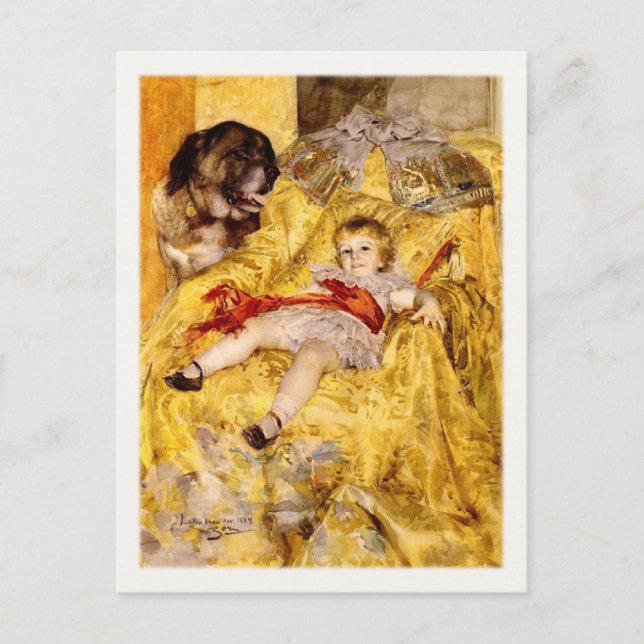 Carte Postale Avec Peinture Célèbre (Devant)