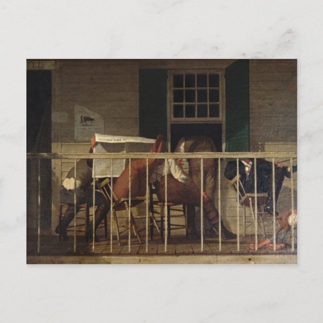 Carte Postale Avec Peinture En Perry De Bois Enoch (Devant)