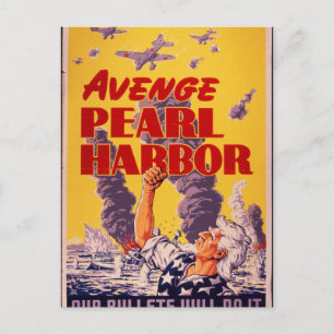 Carte Postale Avenge Pearl Harbour