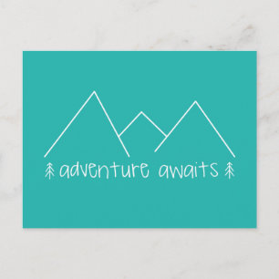 Carte Postale Aventure Attend
