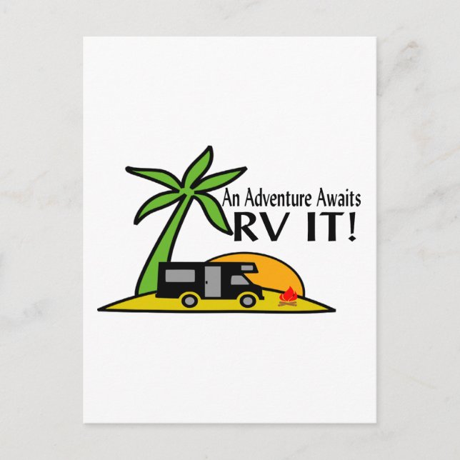 Carte Postale Aventure RV (Devant)