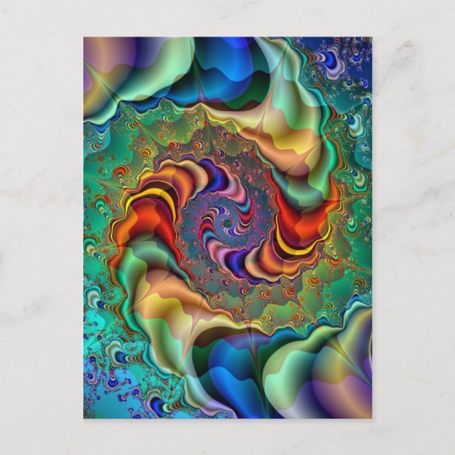 Carte Postale Aventure visuelle (Devant)