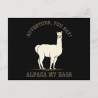AVENTURE VOUS DITES ALPAGA MES BAGAGES Drôle de Ra