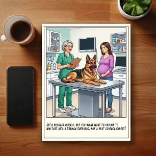 Carte Postale Aventures de la clinique vétérinaire d'urgence en 