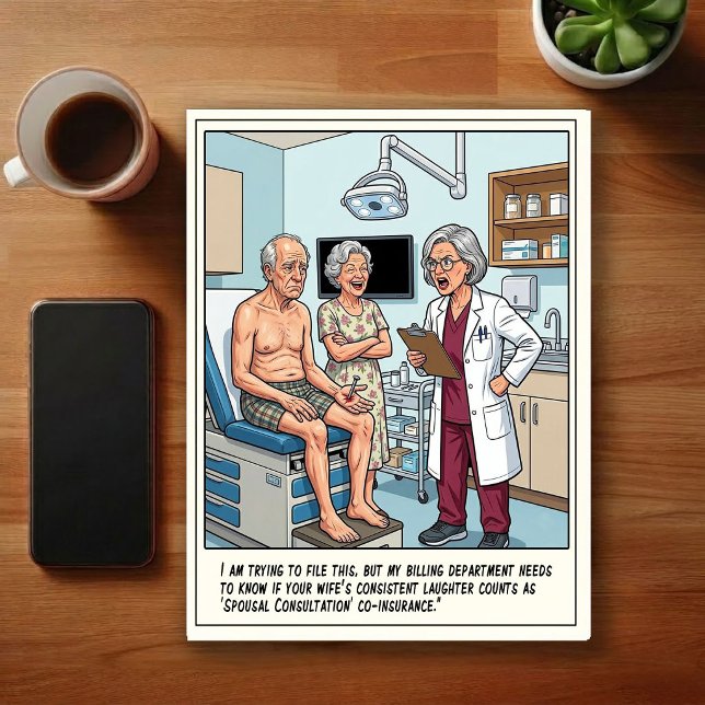 Carte Postale Aventures de salle d'urgence dessin animé (Créateur téléchargé)