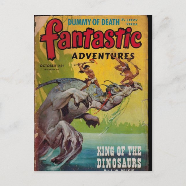 Carte Postale Aventures fantastiques 17 (Devant)