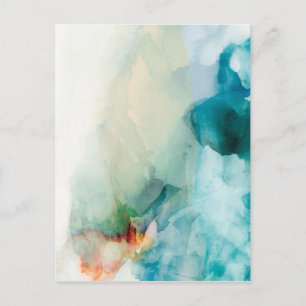 Carte Postale Aversion - Aquarelle bleue