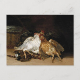 Carte Postale Aves Muertas - Francisco de Goya