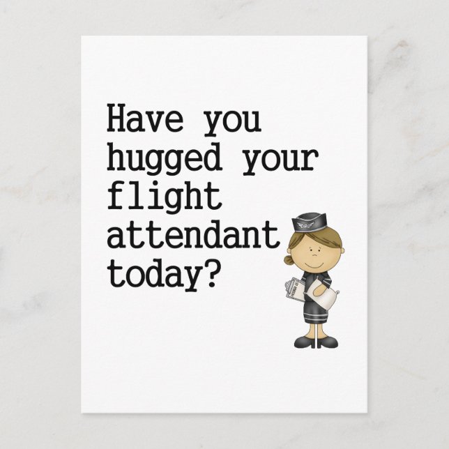 Carte Postale Avez-Vous Interrogé Votre Agent De Bord ? (Devant)