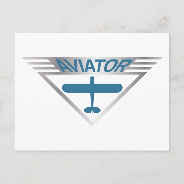 Carte Postale Aviateur (Devant)