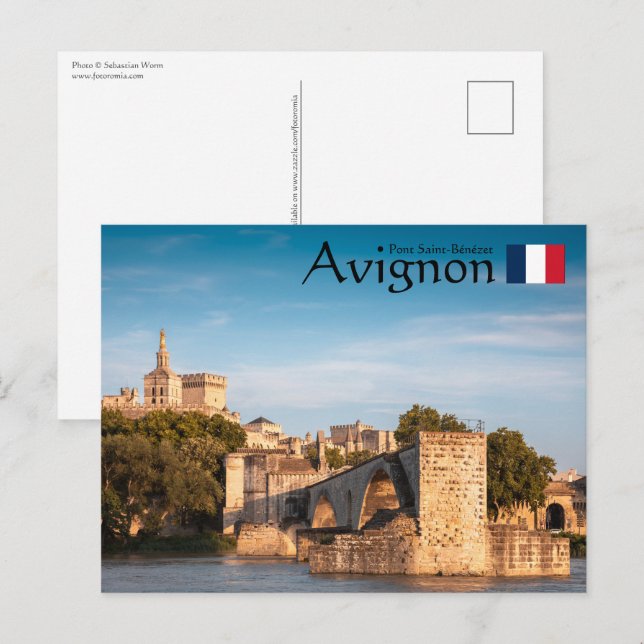 Carte Postale Avignon France (Devant / Derrière)