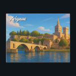 Carte Postale Avignon France Palais des Papes<br><div class="desc">Le Palais des Papes, ou Palais des Papes, est l'un des monuments les plus emblématiques d'Avignon, en France, et un symbole frappant de la puissance et de l'influence médiévale de la ville. Construit au XIVe siècle, il fut la résidence des papes à une époque où la papauté déménagea temporairement de...</div>