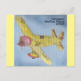 Carte Postale "Avion"