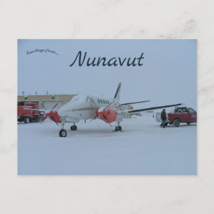 Carte Postale Avion à Arctic Bay Nunavut Canada