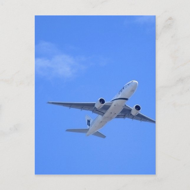 Carte Postale Avion commercial (Devant)