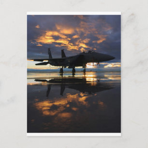 Carte Postale Avion de chasse à réaction Destiny