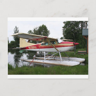 Carte Postale Avion flottant 3, Lake Hood, Anchorage, Alaska, US
