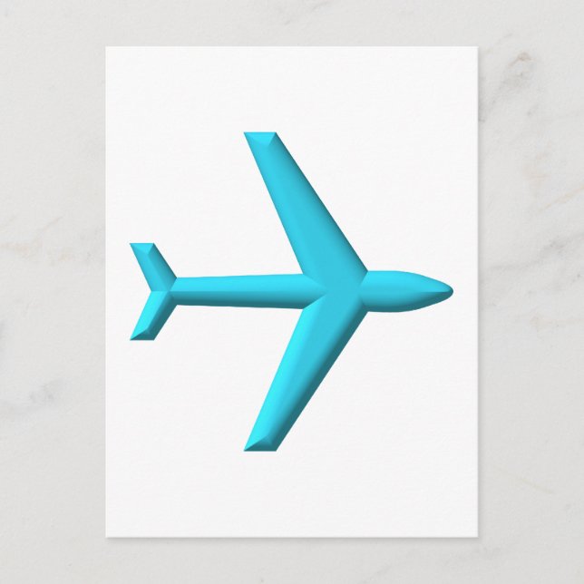 Carte Postale Avion/Jet (Devant)